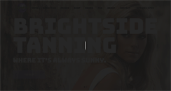 Desktop Screenshot of brightsidetanning.com